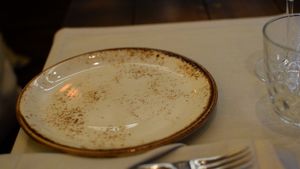 interior at Level Veggie Bistro in Madrid