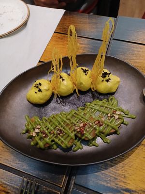 Plata peruano at Level Veggie Bistro in Madrid