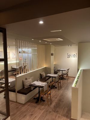   at Level Veggie Bistro in Madrid