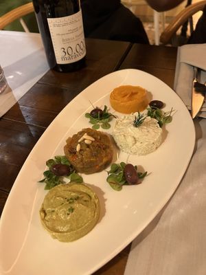   at Level Veggie Bistro in Madrid