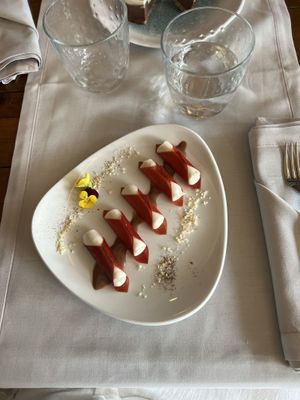 Strawberry Kisses  at Level Veggie Bistro in Madrid