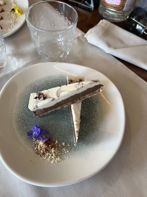 Double Chocolate Cake  at Level Veggie Bistro in Madrid