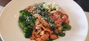  at Level Veggie Bistro in Madrid