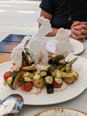  at Level Veggie Bistro in Madrid