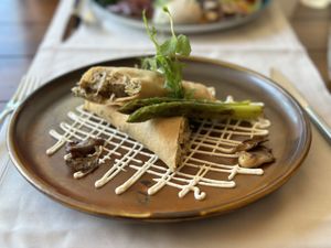   at Level Veggie Bistro in Madrid