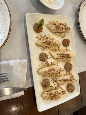 Tasty asparagus   at Level Veggie Bistro in Madrid