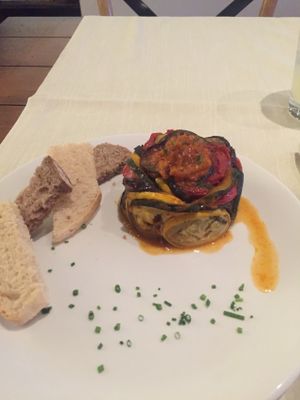 Ratatouille Pixar Style at Level Veggie Bistro in Madrid