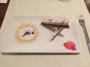 Double Chocolate Cake at Level Veggie Bistro in Madrid