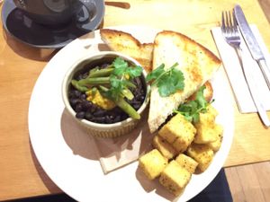 The importance of beans at Saint Monday in Yackandandah