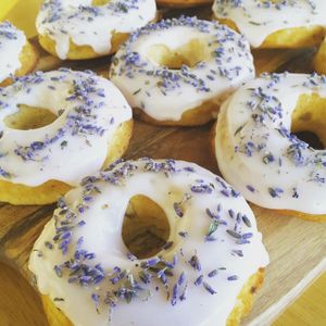 vegan doughnuts at Saint Monday in Yackandandah