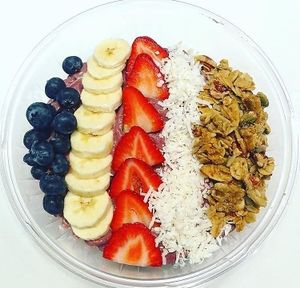 Vegan Acai Bowl  at The Juice Place in Charlottesville