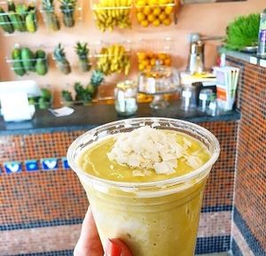 Vegan smoothie  at The Juice Place in Charlottesville