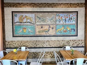 plenty of seating!  at The Juice Place in Charlottesville