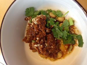 ... at Easy Zhilai Tea Pot Vegetarian Hot Pot in Lijiang