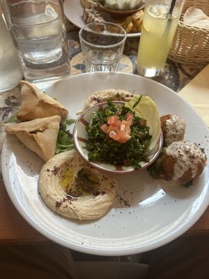 Veg mezze   at The Cedar Tree in Dublin