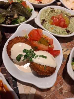 Falafel at The Cedar Tree in Dublin