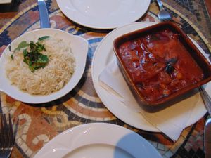 Vegan mezze (main) at The Cedar Tree in Dublin