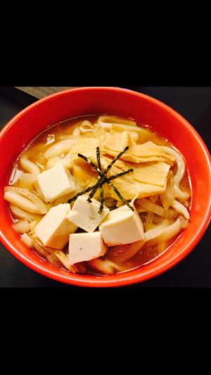 House Miso udon at Green Time in Auckland