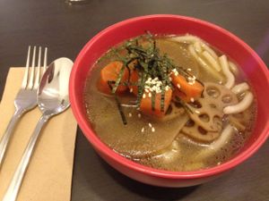 Chefs special noodles-  12 NZD at Green Time in Auckland
