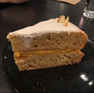Kumara cake at Green Time in Auckland