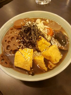 Chef's special with added tofu  at Green Time in Auckland