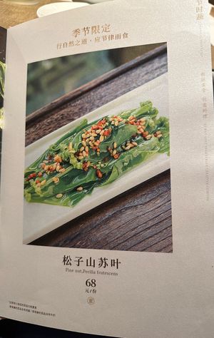Menu  at Ruolanci Vegetarian 若蘭慈素食馆(欢乐海岸店) in Shenzhen