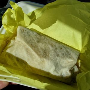 Huge burrito for the price. at Vegan Fresh in Loma Linda