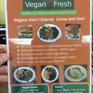 Quickly becoming my favorite place to eat. at Vegan Fresh in Loma Linda