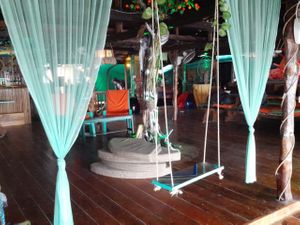 . at Think Green Vegan Cafe in Koh Rong