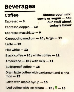 Menu 8 of 11, July 2021 at Mo-Ja Cafe in Krakow