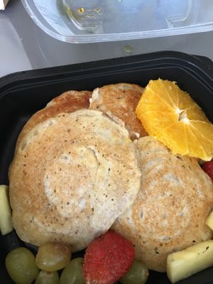 Disappointing pancakes  at Mo-Ja Cafe in Krakow