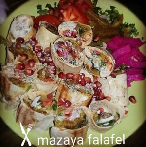 Mazaya falafel at Mazaya Falafel - Grzegorzecka in Krakow