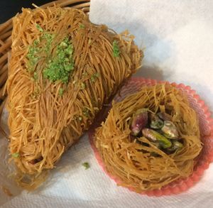 Vegan desserts at Mazaya Falafel - Grzegorzecka in Krakow