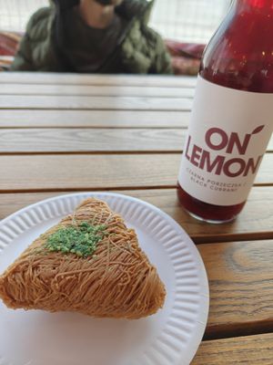 The baklava at Mazaya Falafel - Grzegorzecka in Krakow