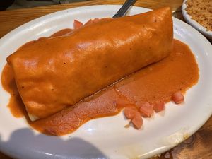 Veggie burrito  at Escobar's Mexican Restaurant in Kanab