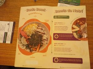 Menu 1/4 at GreenGo Batel in Curitiba