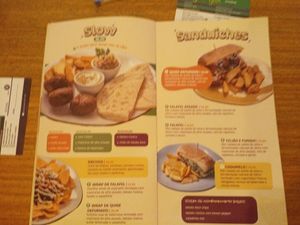 Menu 3/4 at GreenGo Batel in Curitiba