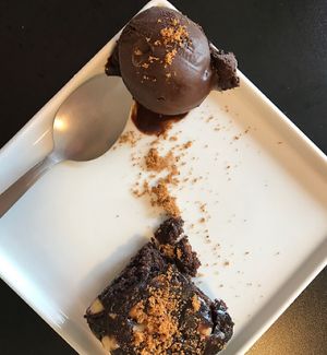 sobremesa / dessert at GreenGo Batel in Curitiba