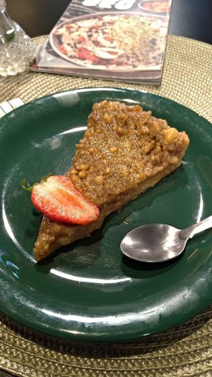 Apple pie at GreenGo Batel in Curitiba