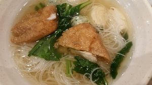 clear soup vermicelli  at Jiu Pin Lian in Central Singapore