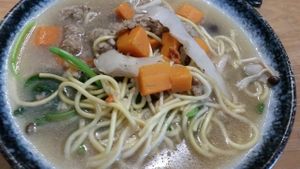 herbal soup noodle at Jiu Pin Lian in Central Singapore