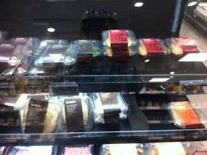 The Irma hummus are some of the best IMO. Pinenuts, grilled pepper, tomatoes... at Irma in Copenhagen