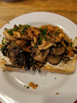 Baconshroom sandwich at Coffee Makers in Lille
