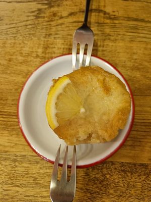 Lemon tart at Coffee Makers in Lille