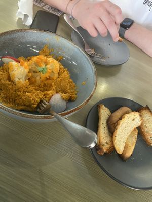 Hummus at Vegan Inc - Miyana in Mexico City