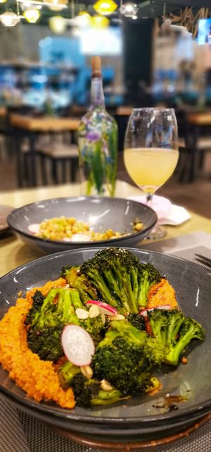 Brokkoli Quemado at Vegan Inc - Miyana in Mexico City