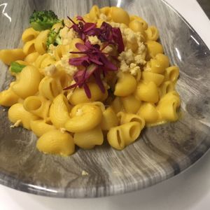 Mac and cheese  at Vegan Inc - Miyana in Mexico City