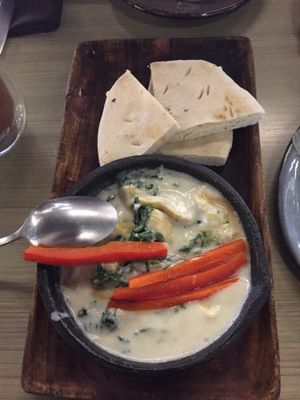 Alcachofa dip  at Vegan Inc - Miyana in Mexico City