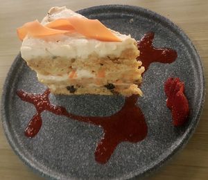 carrot cake at Vegan Inc - Miyana in Mexico City
