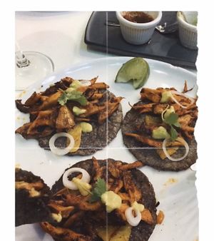 Pastor tacos 🤤🤤🤤 at Vegan Inc - Miyana in Mexico City